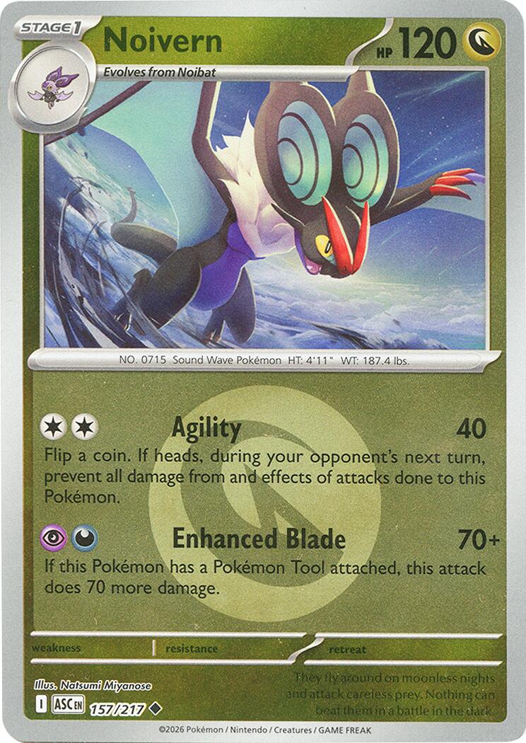 Noivern (157/217) (Energy Symbol Pattern) [Mega Evolution: Ascended Heroes] | Gear Gaming Bentonville