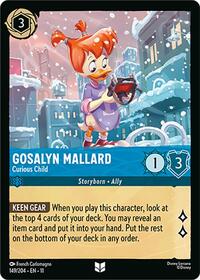 Gosalyn Mallard - Curious Child (149/204) [Winterspell] | Gear Gaming Bentonville