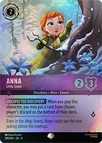 Anna - Little Sister (Epic) (209/204) [Winterspell] | Gear Gaming Bentonville