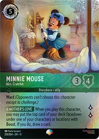Minnie Mouse - Mrs. Cratchit (Epic) (213/204) [Winterspell] | Gear Gaming Bentonville