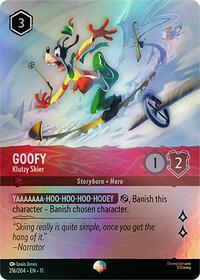 Goofy - Klutzy Skier (Epic) (216/204) [Winterspell] | Gear Gaming Bentonville