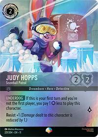 Judy Hopps - Snowball Patrol (Epic) (221/204) [Winterspell] | Gear Gaming Bentonville