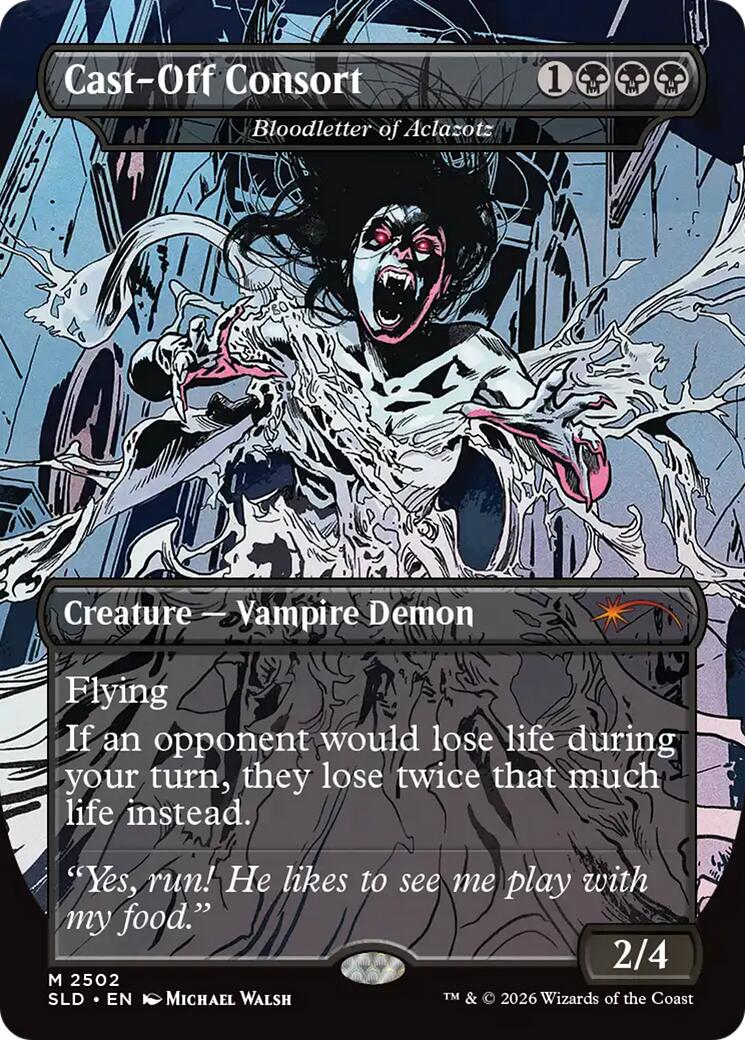 Cast-Off Consort - Bloodletter of Aclazotz [Secret Lair Drop Series] | Gear Gaming Bentonville