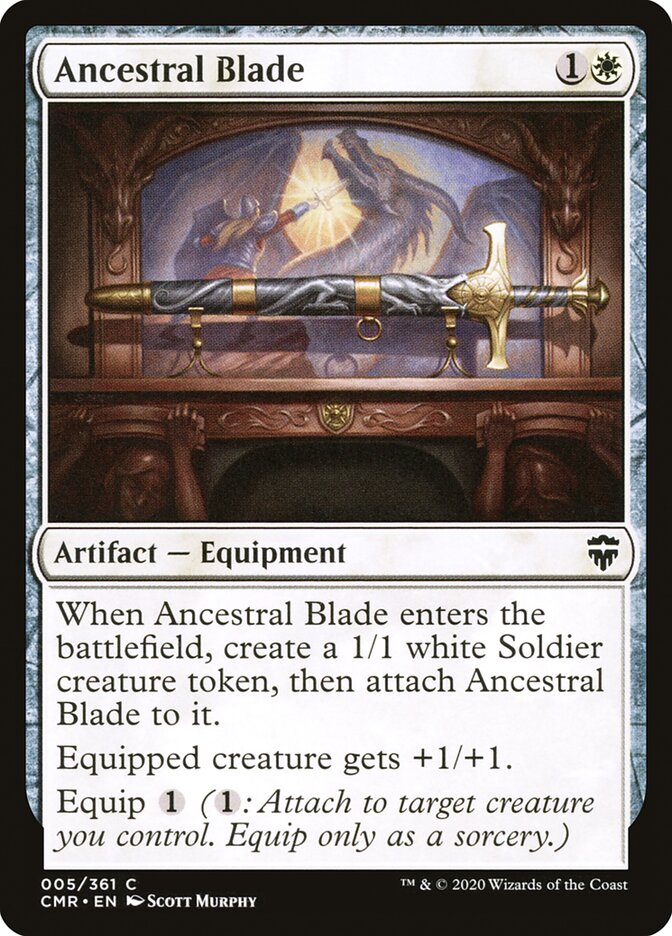 Ancestral Blade [Commander Legends] | Gear Gaming Bentonville