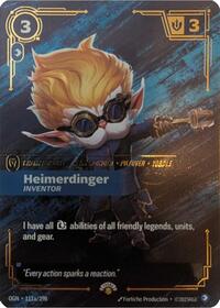Heimerdinger - Inventor [Riftbound Promotional Cards] | Gear Gaming Bentonville