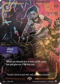 Jinx - Rebel [Riftbound Promotional Cards] | Gear Gaming Bentonville