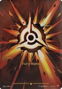 Fury Rune (Alternate Art) [Spiritforged] | Gear Gaming Bentonville