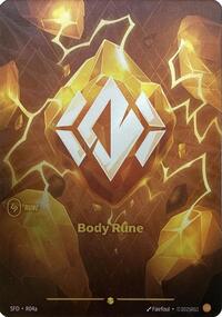 Body Rune (Alternate Art) [Spiritforged] | Gear Gaming Bentonville