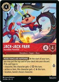 Jack-Jack Parr - Incredible Potential (121/204) [Wilds Unknown] | Gear Gaming Bentonville