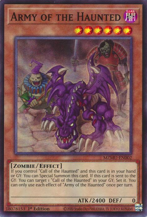Army of the Haunted [MZMU-EN002] Super Rare | Gear Gaming Bentonville