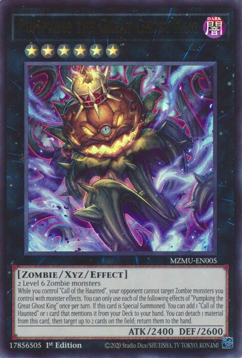 Pumpking the Great Ghost King [MZMU-EN005] Ultra Rare | Gear Gaming Bentonville