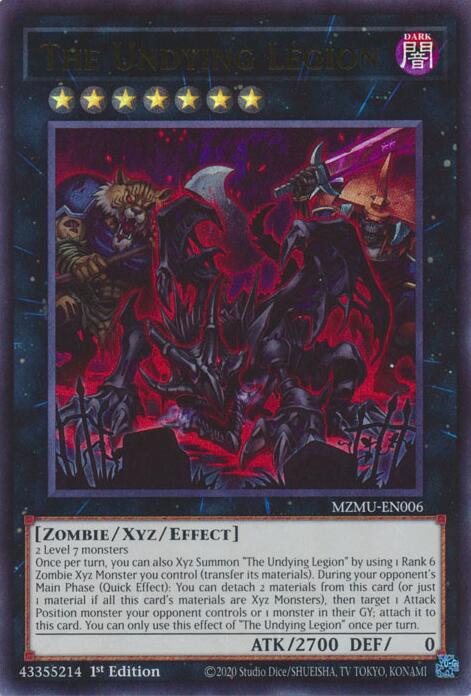 The Undying Legion [MZMU-EN006] Ultra Rare | Gear Gaming Bentonville