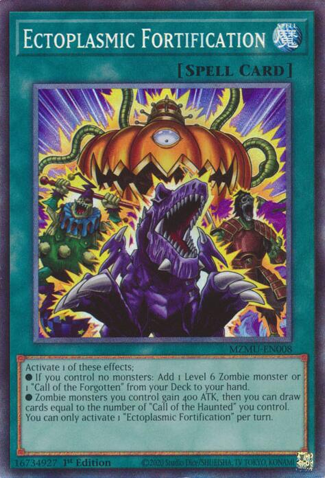 Ectoplasmic Fortification (Collector's Rare) [MZMU-EN008] Collector's Rare | Gear Gaming Bentonville
