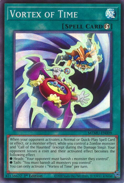 Vortex of Time [MZMU-EN009] Super Rare | Gear Gaming Bentonville