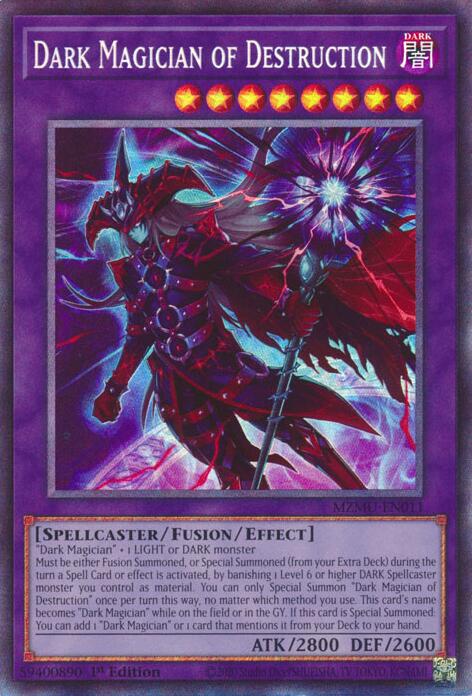 Dark Magician of Destruction (Collector's Rare) [MZMU-EN011] Collector's Rare | Gear Gaming Bentonville