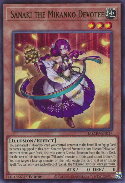 Sanaki the Mikanko Devotee [MZMU-EN017] Ultra Rare | Gear Gaming Bentonville