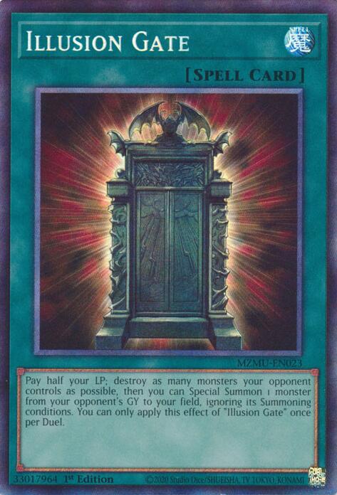 Illusion Gate (Collector's Rare) [MZMU-EN023] Collector's Rare | Gear Gaming Bentonville