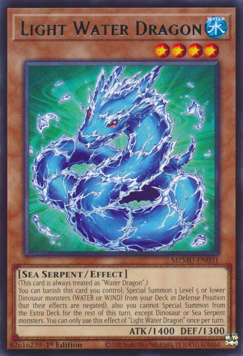 Light Water Dragon [MZMU-EN031] Rare | Gear Gaming Bentonville