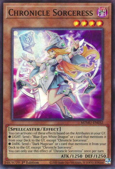 Chronicle Sorceress [MZMU-EN032] Super Rare | Gear Gaming Bentonville