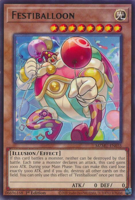 Festiballoon [MZMU-EN035] Rare | Gear Gaming Bentonville
