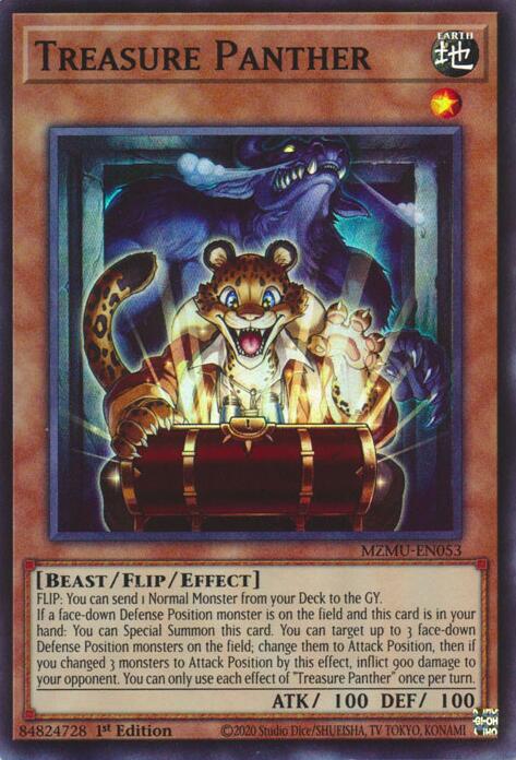 Treasure Panther [MZMU-EN053] Super Rare | Gear Gaming Bentonville