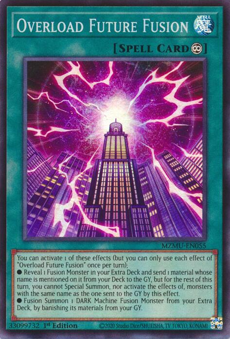 Overload Future Fusion [MZMU-EN055] Super Rare | Gear Gaming Bentonville