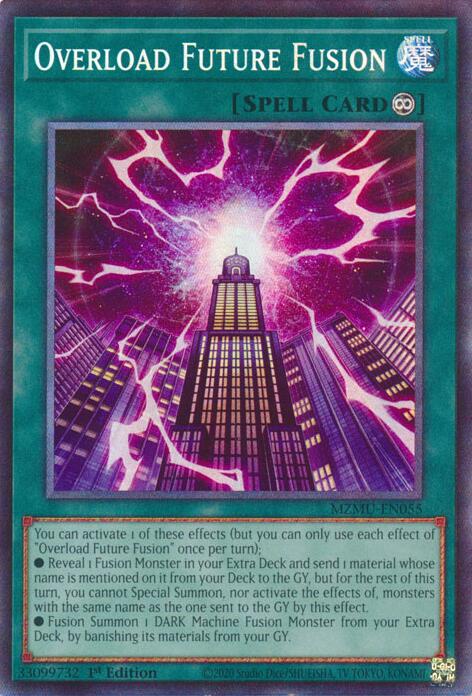 Overload Future Fusion (Collector's Rare) [MZMU-EN055] Collector's Rare | Gear Gaming Bentonville