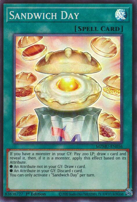 Sandwich Day [MZMU-EN056] Super Rare | Gear Gaming Bentonville