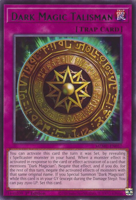 Dark Magic Talisman [MZMU-EN057] Rare | Gear Gaming Bentonville