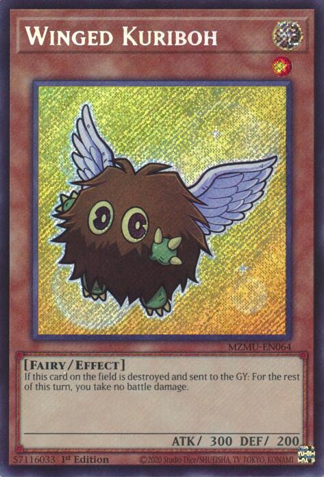 Winged Kuriboh [MZMU-EN064] Secret Rare | Gear Gaming Bentonville