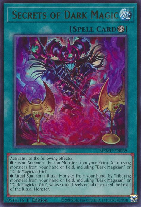 Secrets of Dark Magic [MZMU-EN069] Ultra Rare | Gear Gaming Bentonville