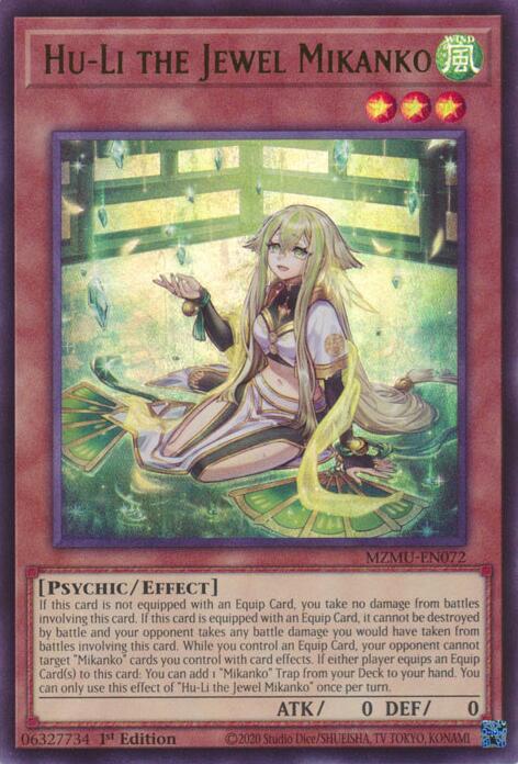 Hu-Li the Jewel Mikanko [MZMU-EN072] Ultra Rare | Gear Gaming Bentonville