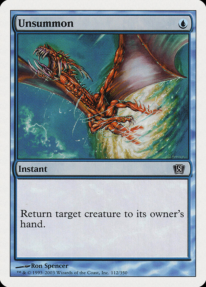 Unsummon [Eighth Edition] | Gear Gaming Bentonville