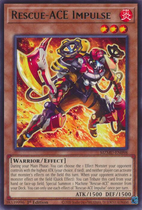 Rescue-ACE Impulse [MZMU-EN098] Rare | Gear Gaming Bentonville