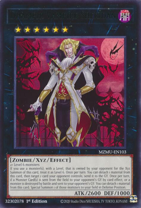 Dhampir Vampire Sheridan [MZMU-EN103] Rare | Gear Gaming Bentonville