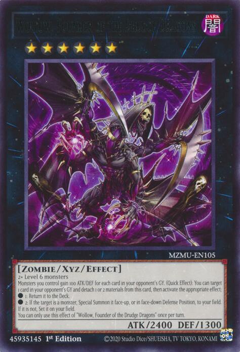 Wollow, Founder of the Drudge Dragons [MZMU-EN105] Rare | Gear Gaming Bentonville