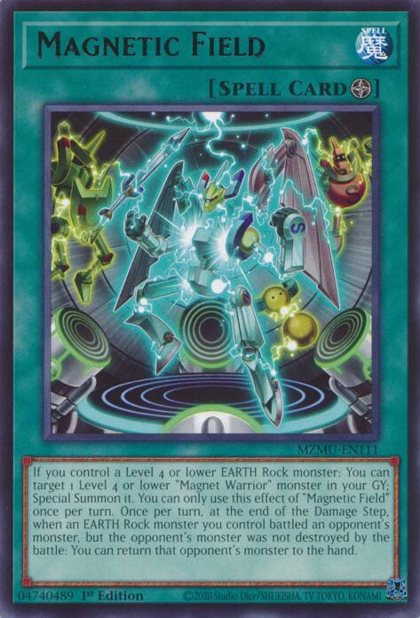 Magnetic Field [MZMU-EN111] Rare | Gear Gaming Bentonville