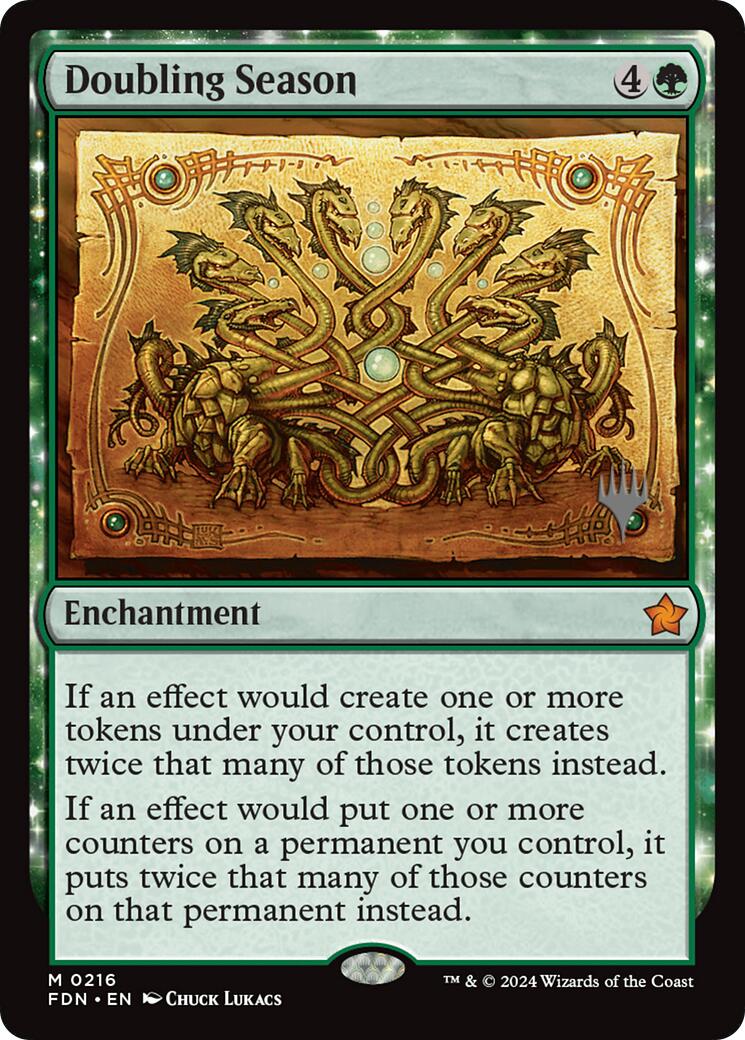 Doubling Season [Foundations Promos] | Gear Gaming Bentonville