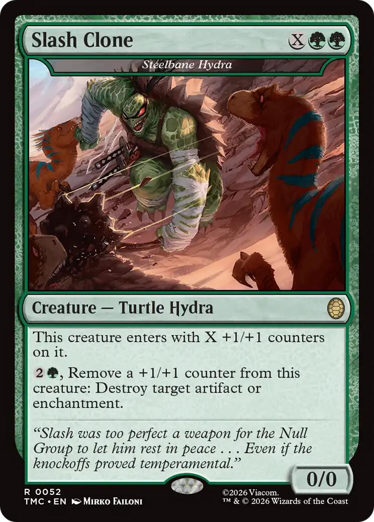 Slash Clone - Steelbane Hydra [Teenage Mutant Ninja Turtles Commander] | Gear Gaming Bentonville