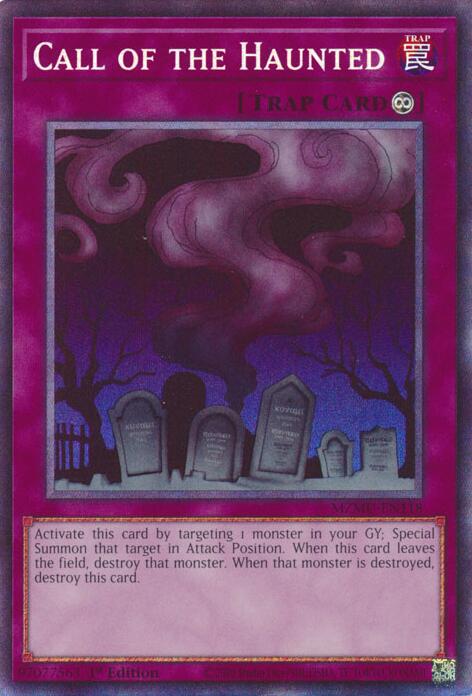 Call of the Haunted (Collector's Rare) [MZMU-EN118] Collector's Rare | Gear Gaming Bentonville