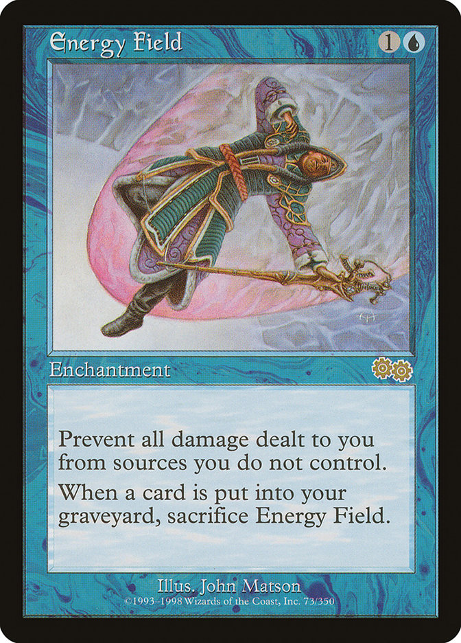 Energy Field [Urza's Saga] | Gear Gaming Bentonville