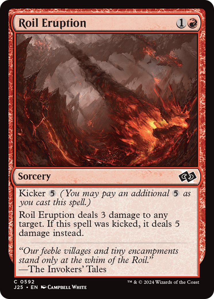 Roil Eruption [Foundations Jumpstart] | Gear Gaming Bentonville