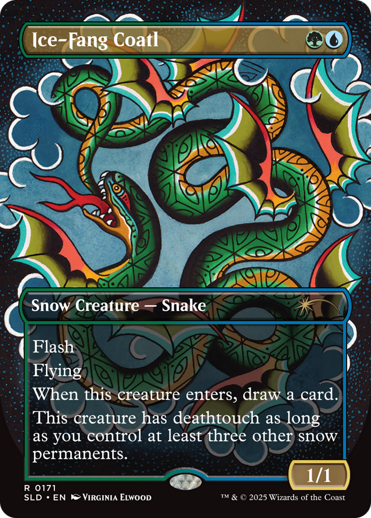 Ice-Fang Coatl (0171) [Secret Lair Drop Series] | Gear Gaming Bentonville