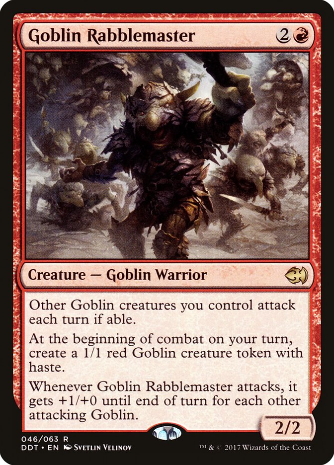 Goblin Rabblemaster [Duel Decks: Merfolk vs. Goblins] | Gear Gaming Bentonville