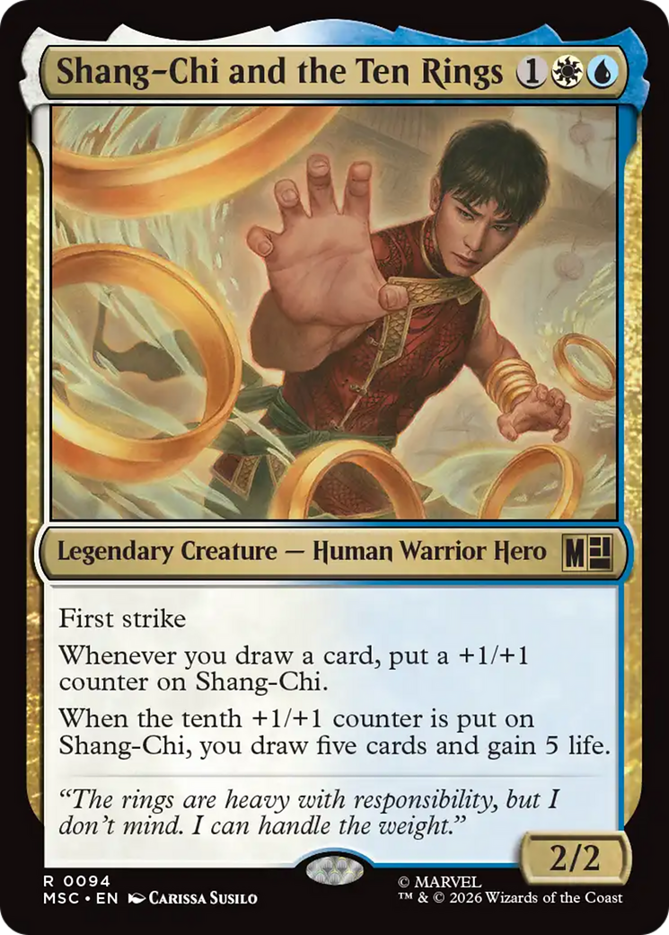 Shang-Chi and the Ten Rings (Surge Foil) [Marvel Super Heroes Commander] | Gear Gaming Bentonville