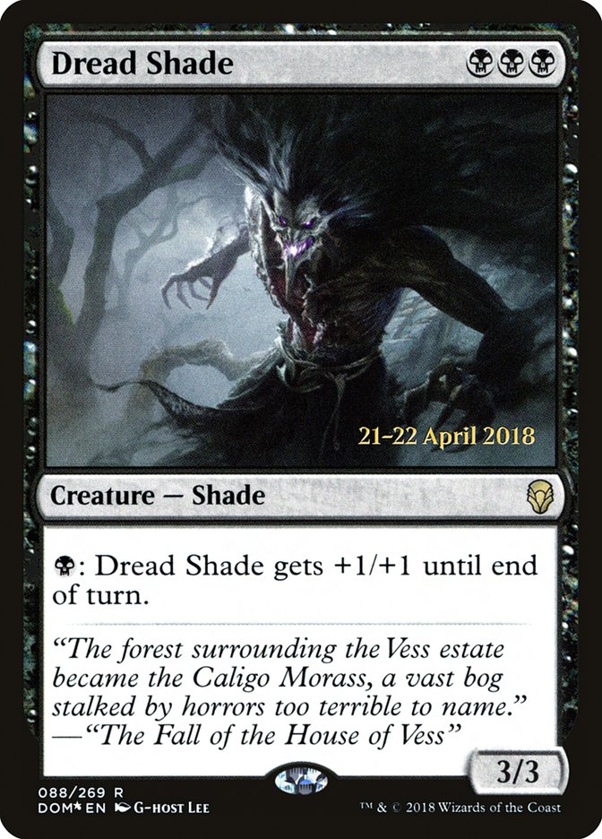 Dread Shade [Dominaria Prerelease Promos] | Gear Gaming Bentonville