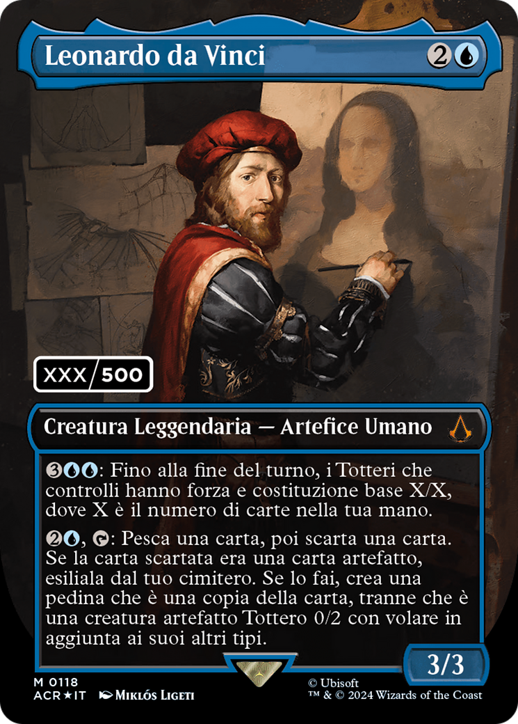 Leonardo da Vinci (Italian) (Serial Numbered) [Assassin's Creed] | Gear Gaming Bentonville
