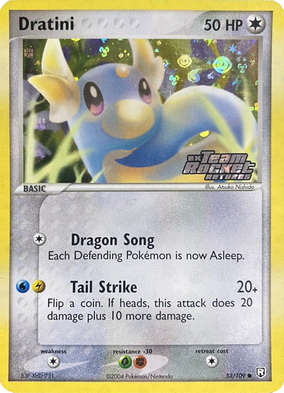 Dratini (53/109) (Stamped) [EX: Team Rocket Returns] | Gear Gaming Bentonville
