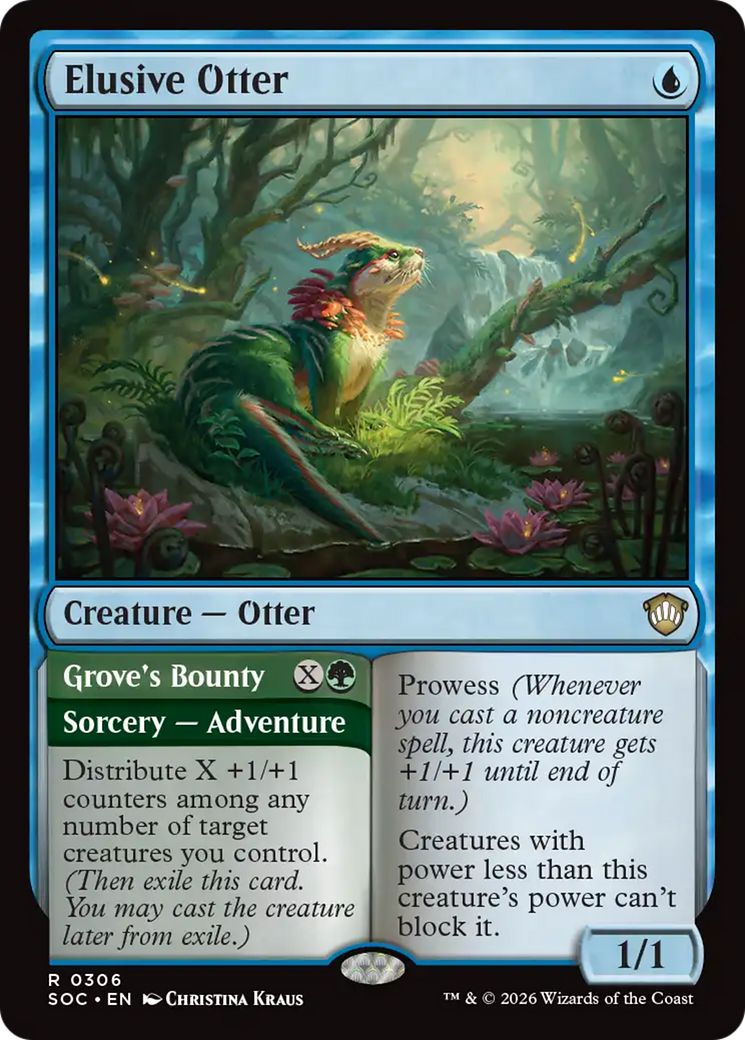 Elusive Otter [Secrets of Strixhaven Commander] | Gear Gaming Bentonville