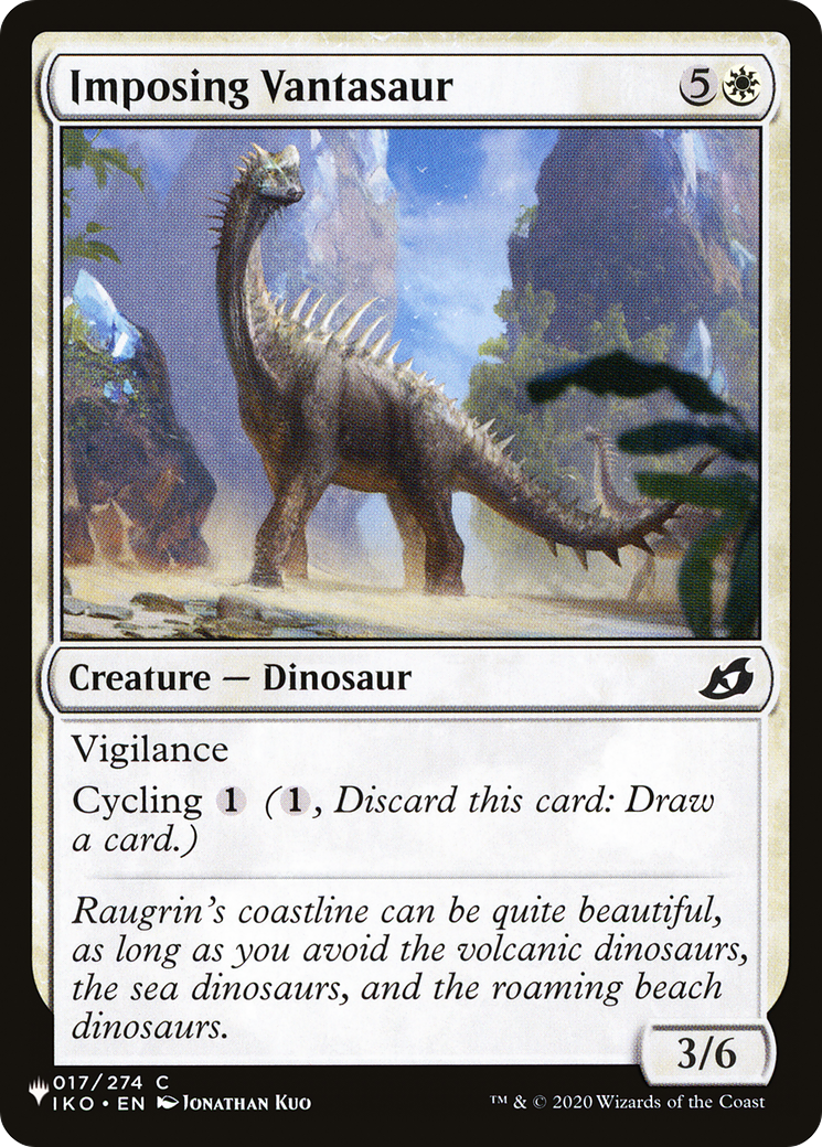 Imposing Vantasaur [The List Reprints] | Gear Gaming Bentonville